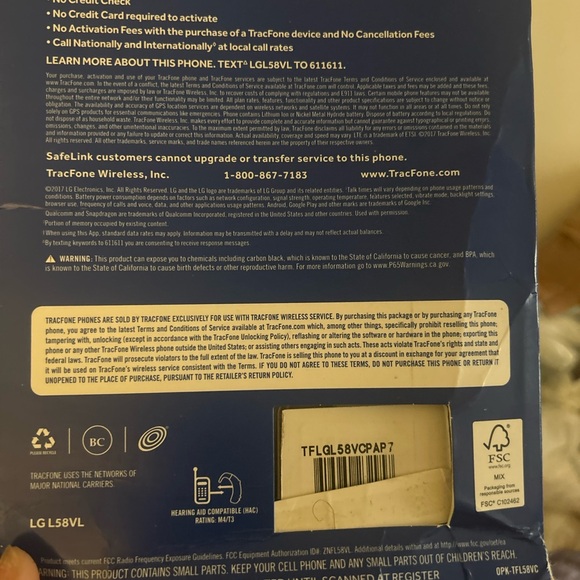 LG Rebel 2 Tracfone 30 day plan - Picture 2 of 2